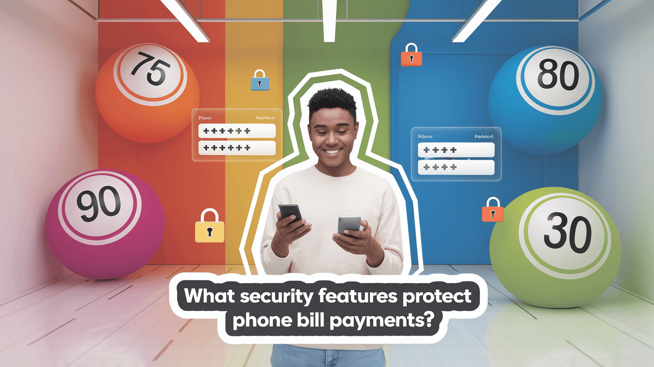 What Security Features Protect Phone Bill Payments?