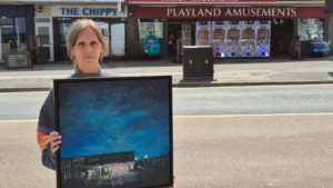 Newquay Artist Captures National Acclaim for Nostalgic Amusement Arcade Painting