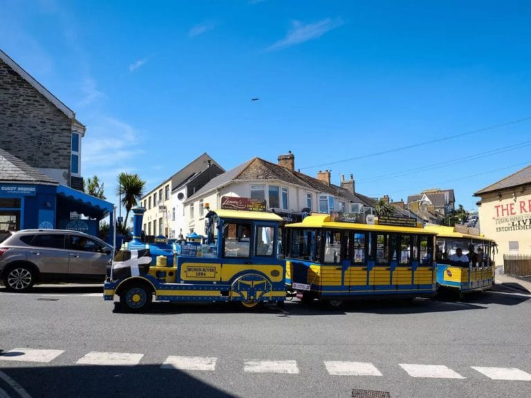 Newquay Land Train Departs for New Adventures in Wales