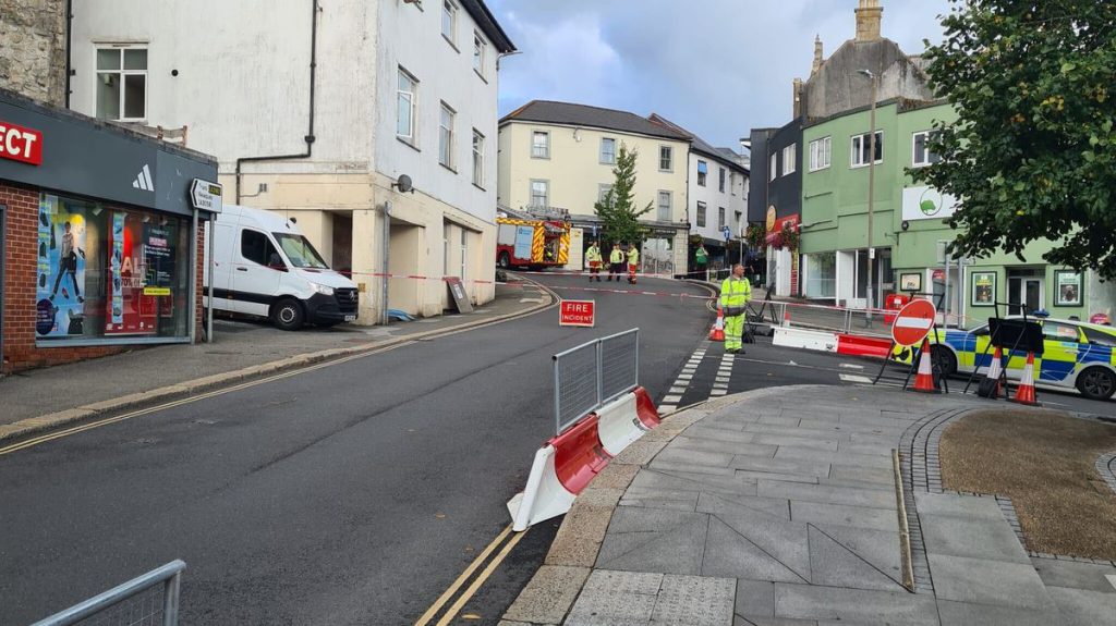 Police and Fire Crews Respond to St Austell Incident