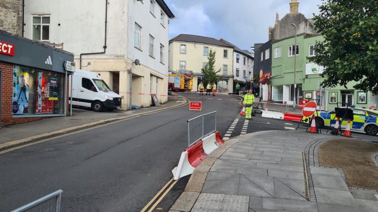 Police and Fire Crews Respond to St Austell Incident