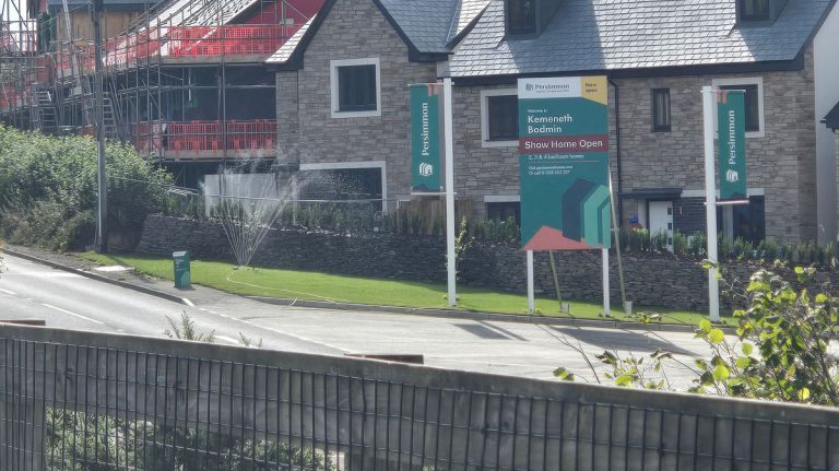 Persimmon Defends Sprinkler Use at Bodmin Estate