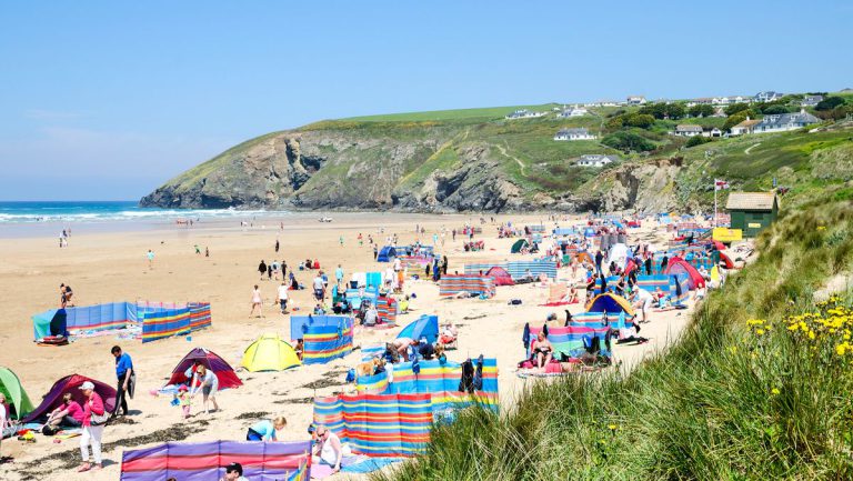 Surf Lifesaving Club Rescues Two Beachgoers at Mawgan Porth