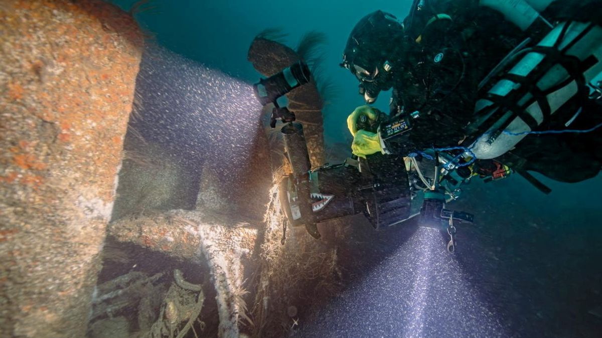 Divers Identify Sunken German Submarine Off Salcombe