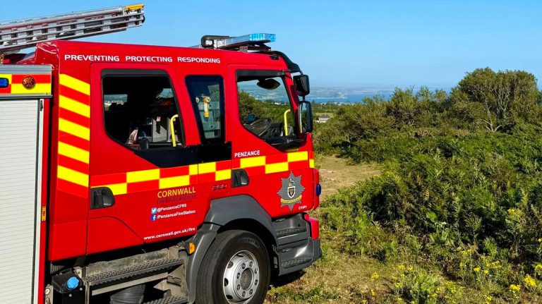 Penzance Gorse Fire Treated as Arson After Deliberate Blaze