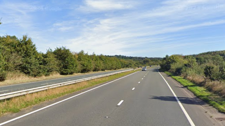 A30 Reopens After Tractor and Van Crash