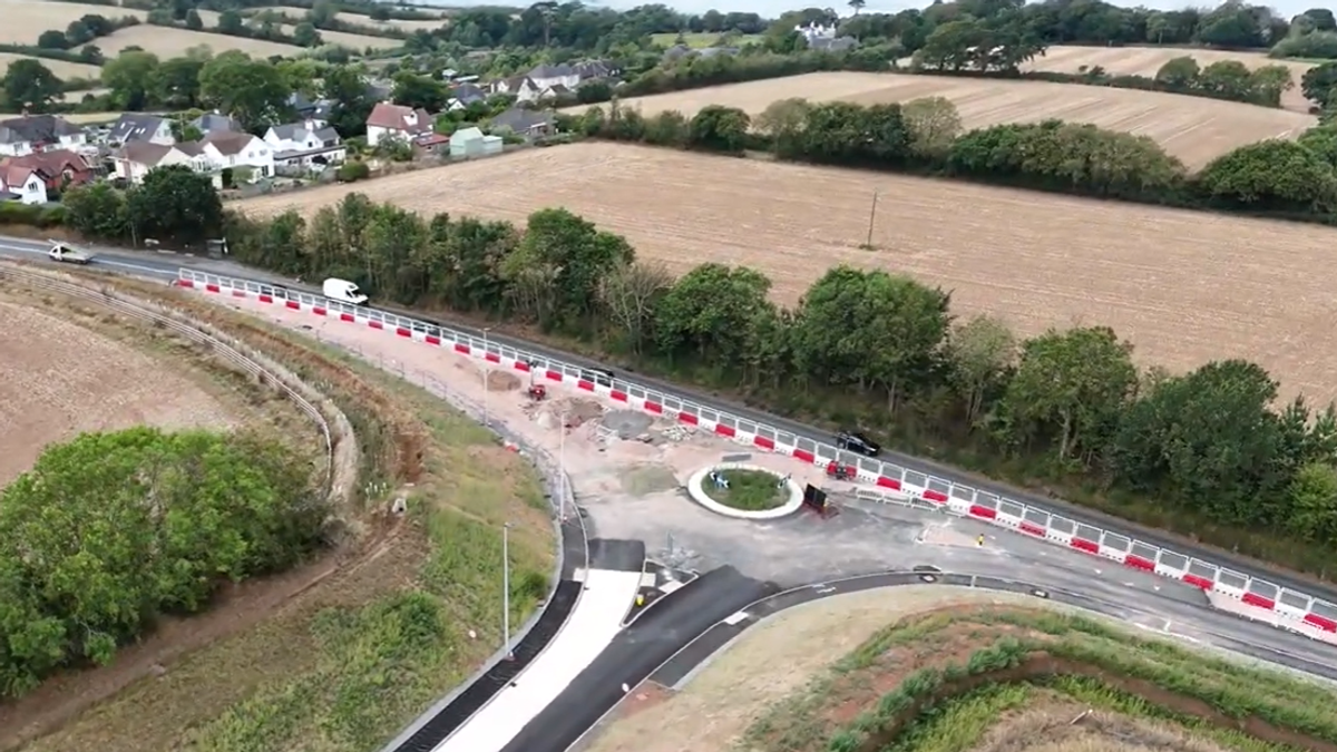 Dinan Way Extension Opens, A376 Closure To Last Until December