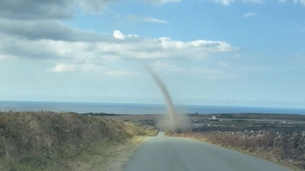 Mini Tornado Spotted at South West Beauty Spot