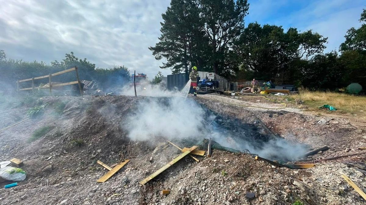 Bonfire Blaze Draws Fire Crew Hours After Wildfire Alert