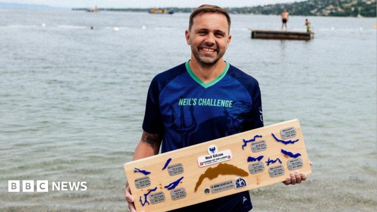 Ilfracombe Swimmer Finishes 10-Lake Charity Challenge