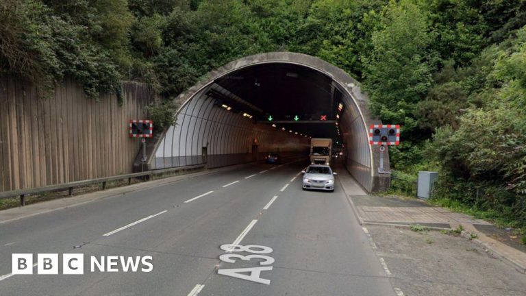 Car and Motorhome Crash Causes Saltash Tunnel Delays