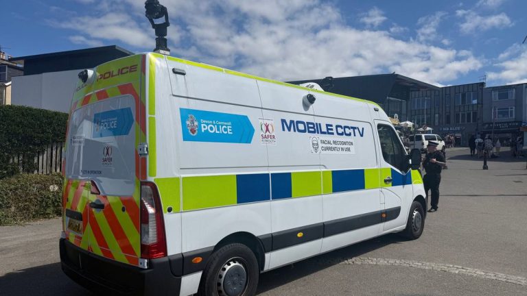 Devon Police Deploy Facial Recognition Van in Exmouth