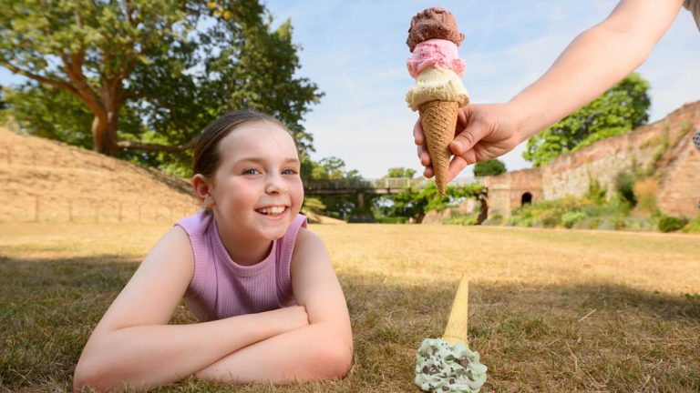 English Heritage Offers Free Ice Cream Replacements at Cornish Castles