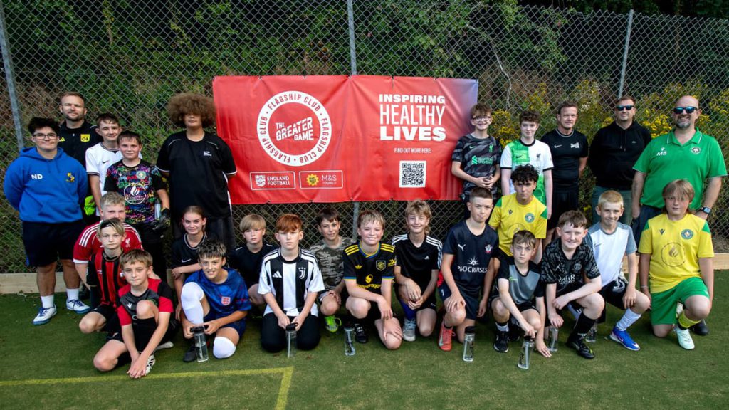 Local youth team becomes first Cornish club to join health and wellbeing initiative