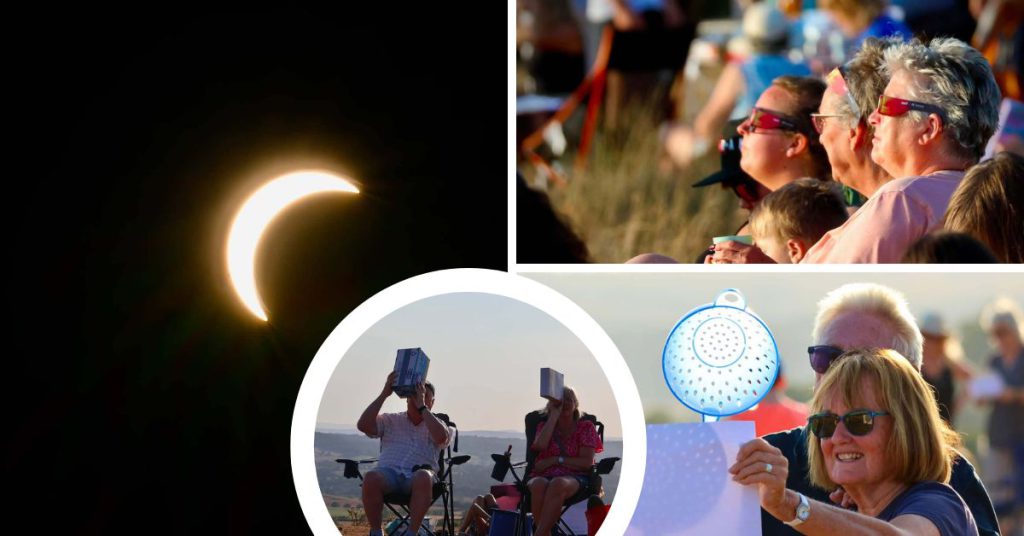 East Devon Eclipse Watchers Capture Rare Solar Spectacle