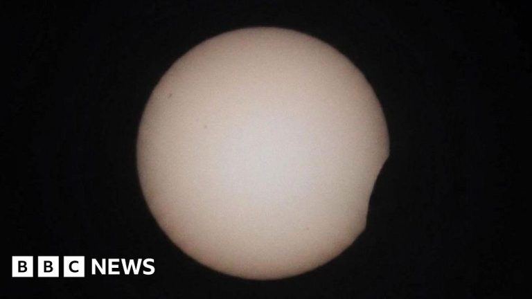 Photos: Solar Eclipse Seen Across South West and Channel Islands