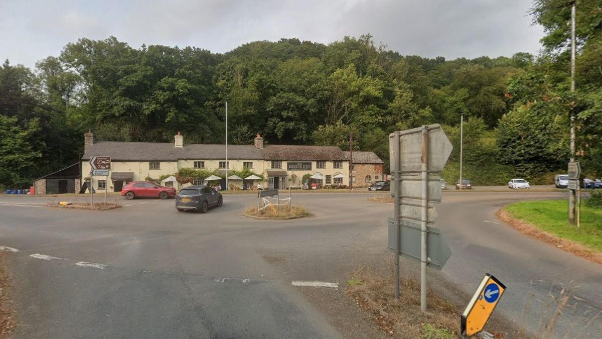 Motorcyclist Taken to Hospital After Tiverton Crash