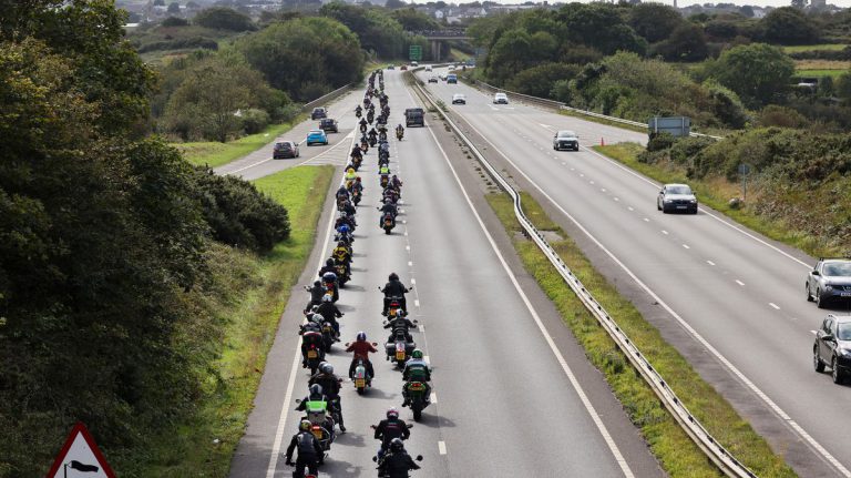 Martin Jennings Memorial Ride Raises £10,000 Despite Two Minor Crashes