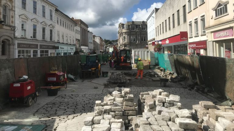 Truro Street Stone Repairs Prompt Pedestrianisation Calls
