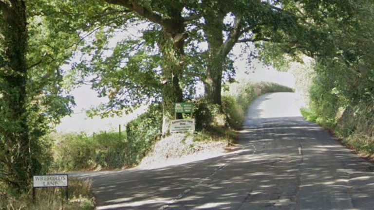 Young Driver Leaves Scene of Exeter Collision