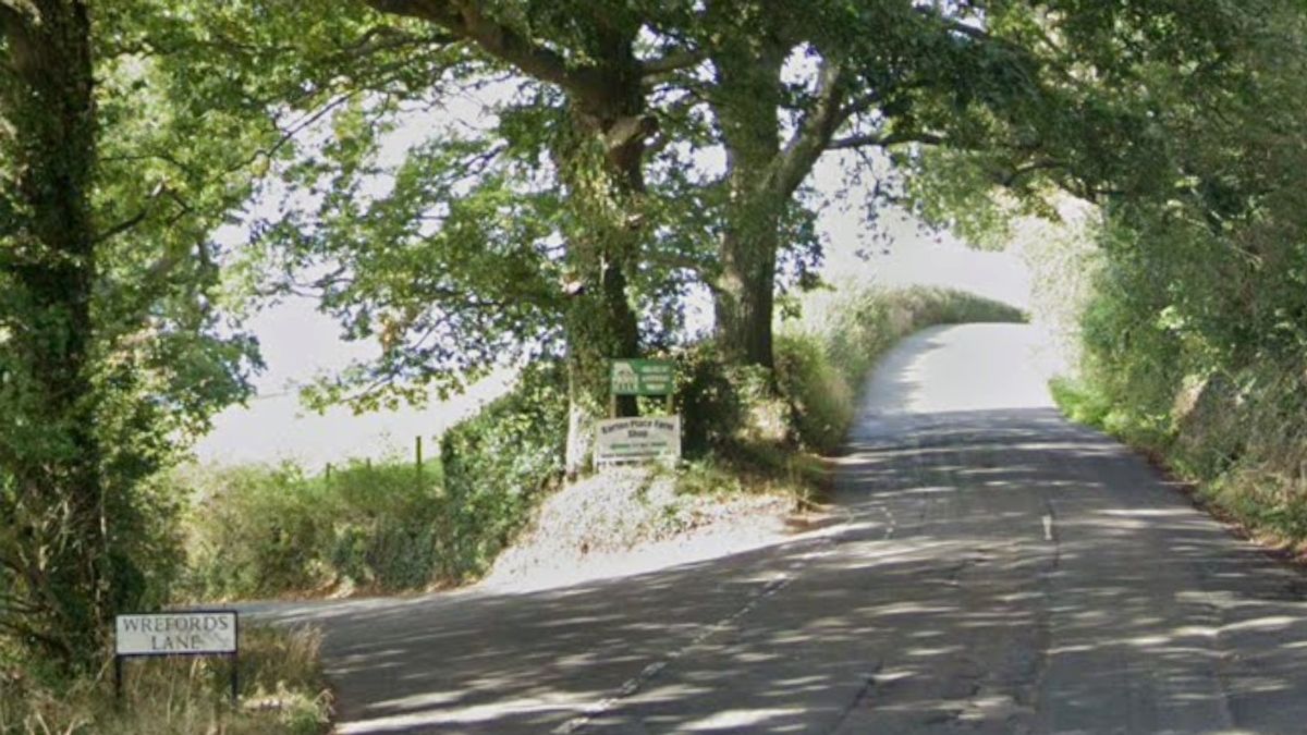 Young Driver Leaves Scene of Exeter Collision