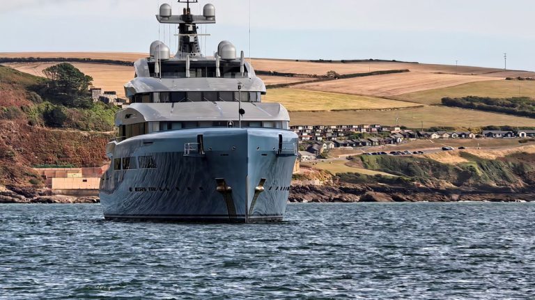 Billionaire's £200m Yacht Blocks Devon Sea Views, Angering Tourists