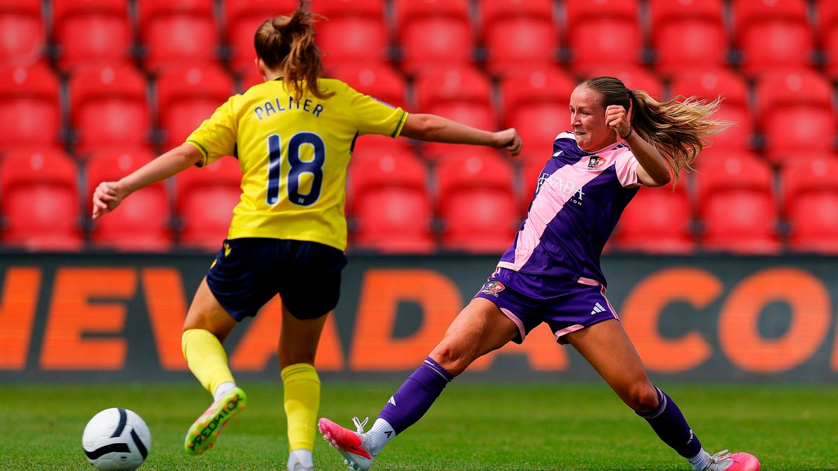 Exeter City Women Earn Dramatic 4-4 Draw at Cheltenham
