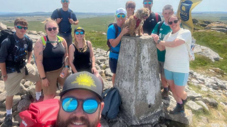 Cornwall Suicide-Loss Charity Takes on Three Peaks Challenge