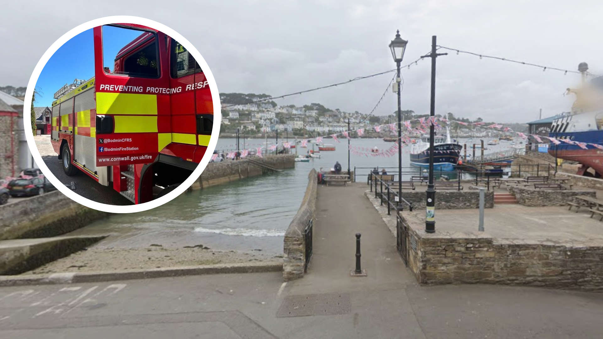 Firefighters Called to Significant Cabin Fire on Cornwall Vessel