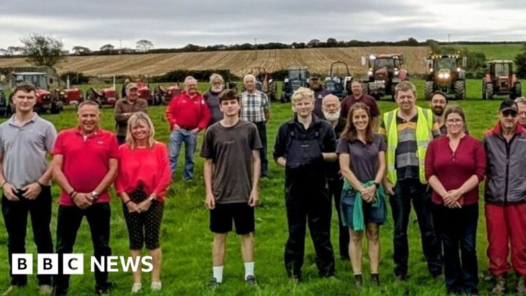 Tractor Run Raises £1,000 for Dialysis Unit in Farmer's Memory