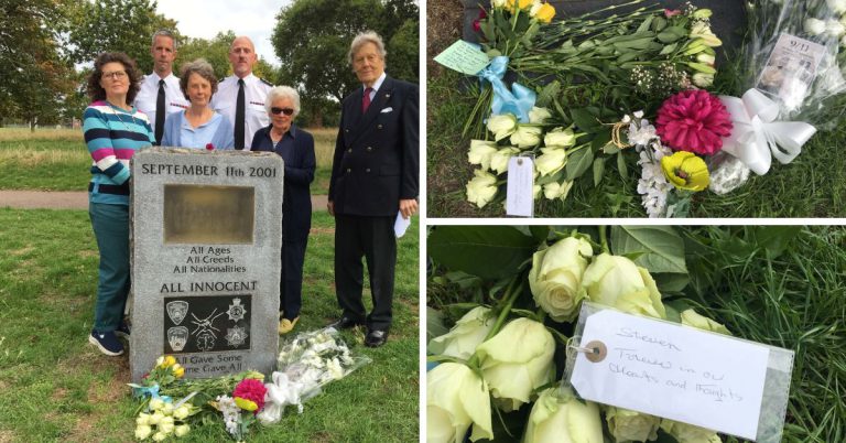 Exmouth Remembers 9/11 With Tribute to Stephen Lawn