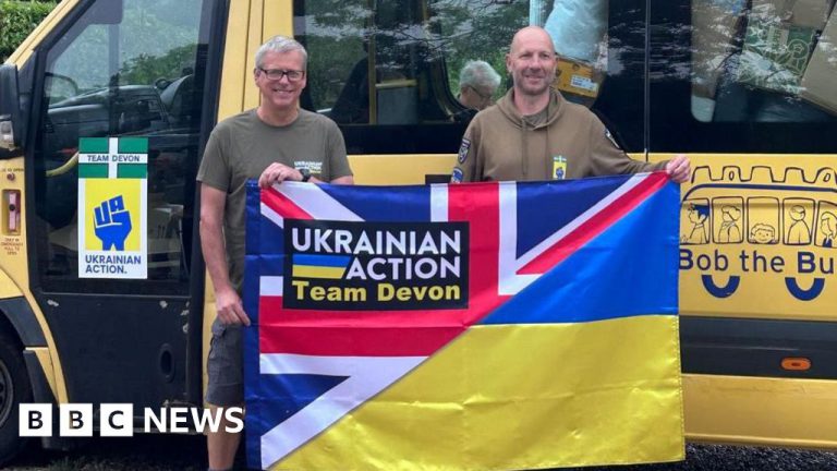 Devon Charity Bus Sets Off for Ukraine