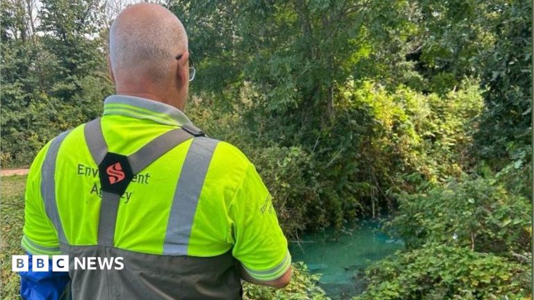 Blue Brook Water Prompts Bathing Warning