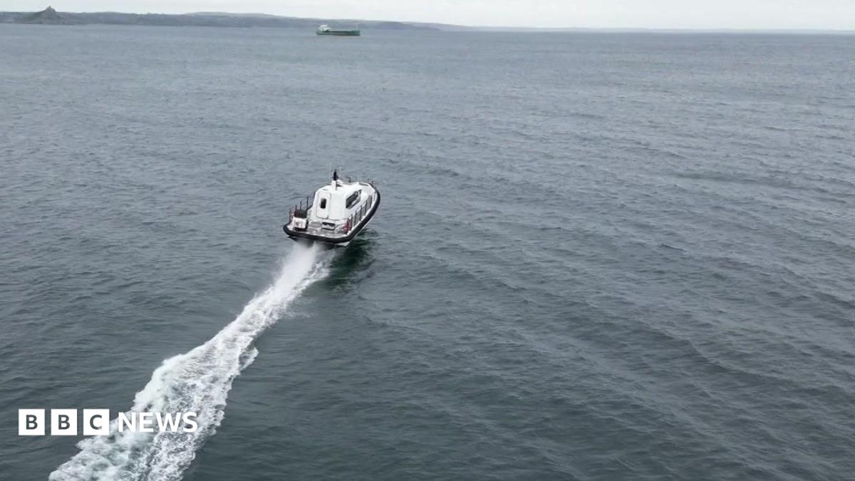 Firm Says Hydrofoil Could Link Cornwall and Scilly